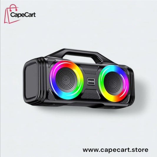 🔥 Portable Wireless Bluetooth Speaker – Deep Bass, RGB Lights & HD Sound!